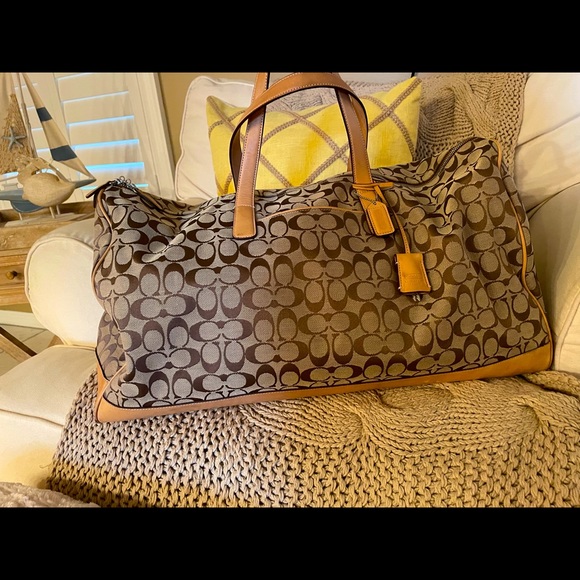 Soft Coach Duffle in Signature Print - Picture 1 of 5